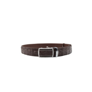 Alternative view of MEN BELT 1 5 SINGLE BONE BROWN