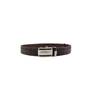 Alternative view of MEN BELT 1 5 DOUBLE BONE BROWN